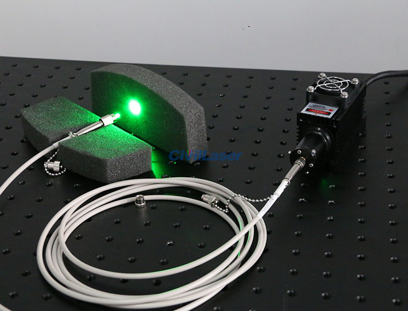 green laser fiber coupled manufactor